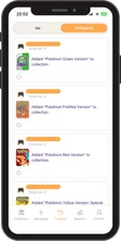 Timeline of activity from people you follow